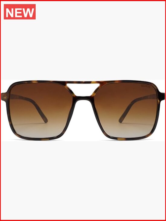 Vintage Aviator Square Sunglasses UV400 Protection Unisex Retro 70s main image 6